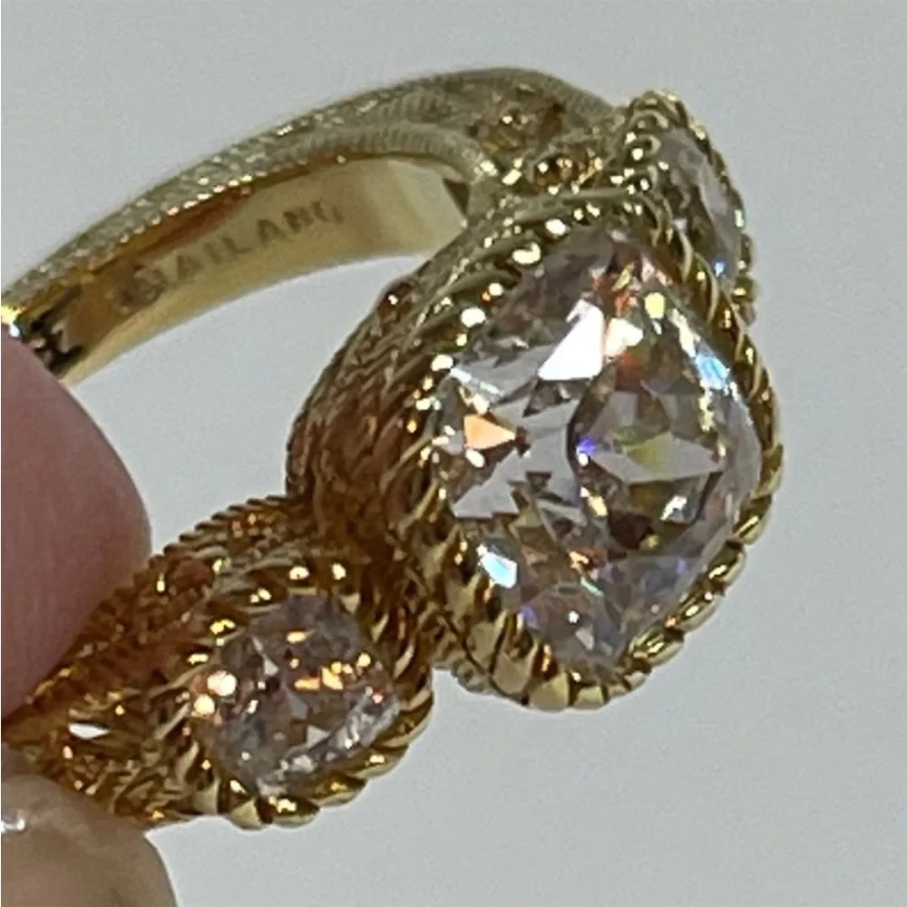 Judith Ripka ring - Picture 2 of 3